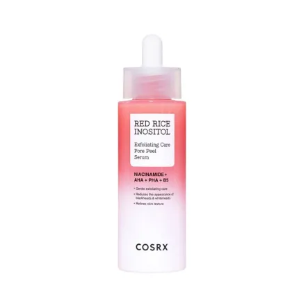 COSRX RED RICE INOSITOL Exfoliating Care Pore Peel Serum - 80ml |كوزركس سيروم تقشير المسام بالعناية بحبوب الأرز الأحمر والإينوزيتول - 80 مل