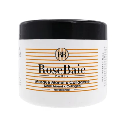 RoseBaie Monoi x Collagen Mask - 500ml | روزباي ماسك جمع بين فوائد زيت المونوي والكولاجين - 500 مل