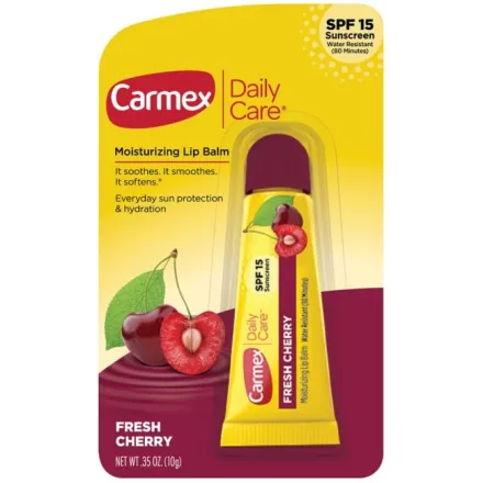 Carmex Medicated Lip Balm Fresh Cherry - 10g | كارمكس مرطب شفاه طبي بطعم الكرز - 10غرام
