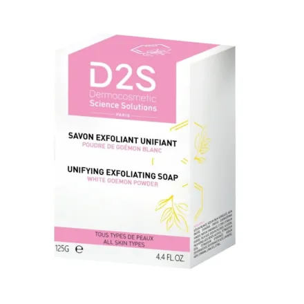 D2S Unifying Exfolating Soab - 125g |دي تو إس صابونة مقشرة لتوحيد لون البشرة – 125 غ