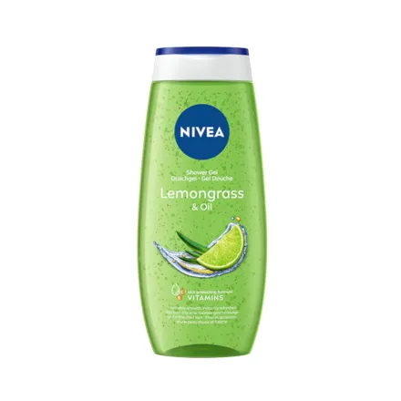 Nivea Lemongrass & Oil Shower Gel - 250ml | نيفيا جل الاستحمام بخلاصة الليمون - 250 مل