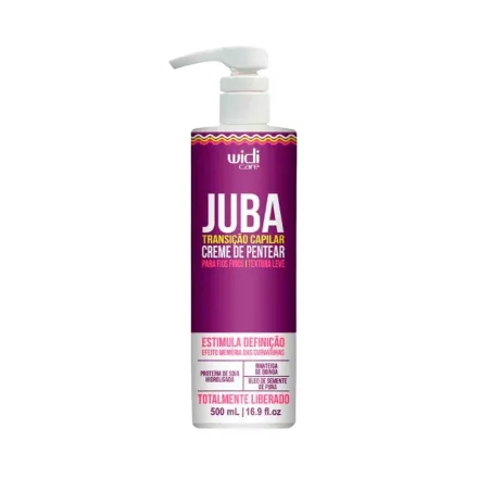 Widi Care Juba Transição Capilar Creme De Pentear - 500ml | ويدي كير جوبا كريم للتصفيف للعناية بالشعر - 500 مل