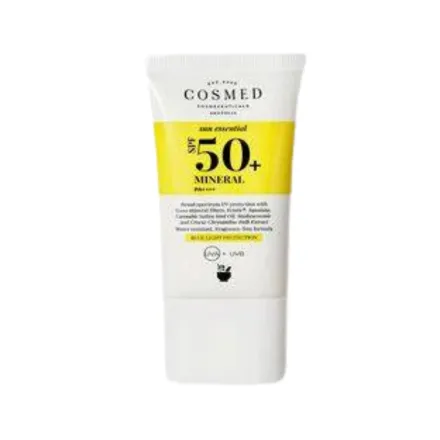 Cosmed Mineral Spf50 - 40ml | كوزميد واقي شمسي فيزيائي spf50+ - 40 مل