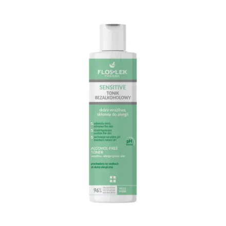 FLOSLEK PHARMA Alcohol-free toner for sensitive skin - 225ml | فلو سليك تونر خالي من الكحول حساسية - 225مل