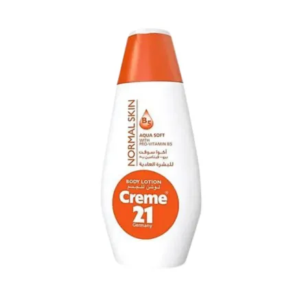 Creme21 Germany Aqua Soft Body Lotion Normal Skin - 400ml | كريمي 21 جيرمني لوةشن مرطب للجسم -400 مل
