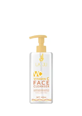 LA JU Vitamin C Face Cleanser - 400ml | لا جو غسول للوجه بالفيتامين سي - 400 مل