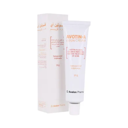 Avalon Pharma Avotin-A 0.05% Cream - 30g | أفالون كريم فارما أفوتين-إيه 0.05% – 30 غ