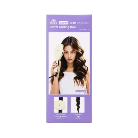 KOHR Barrel Curling Iron | كوهر جهاز تمويج الشعر