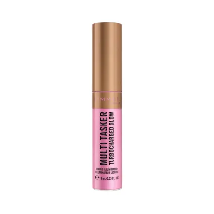 Rimmel Multi Tasker Turbocharged Glow - 10ml | ريميل بلاش وهايلايتر مالتي تاسكر - 10 مل
