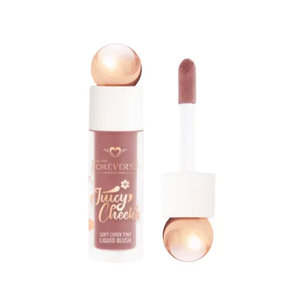 FOR EVER52 Juicy Shakes Soft Chic Liquid Blush - 6ml | فور ايفر52 بلاش كريمي ناعم - 6 مل