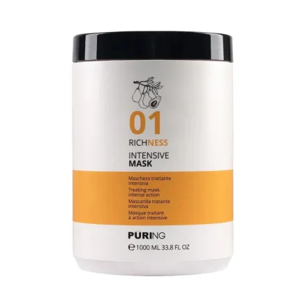 Puring 01 Richness Intensive Mask - 1000ml | بيورنك 01 ماسك مكثف ومغذٍ للشعر – 1000 مل