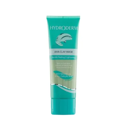 HYDRODERM exfoliating and skin lightening clay mask - 100ml | هيدروديرم ماسك الطين المقشر و المفتح للبشرة - 100 مل