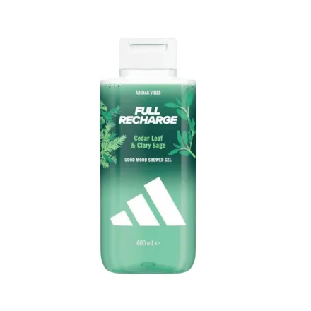 Adidas Vibes Full Recharge Good Mood Shower Gel - 400ml | اديداس جل استحمام للمزاج الجيد - 400 مل