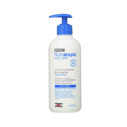 ISDIN Nutratopic Pro-Am Emollient lotion - 400ml |ازدن لوشن مرطب للجسم - 400 مل