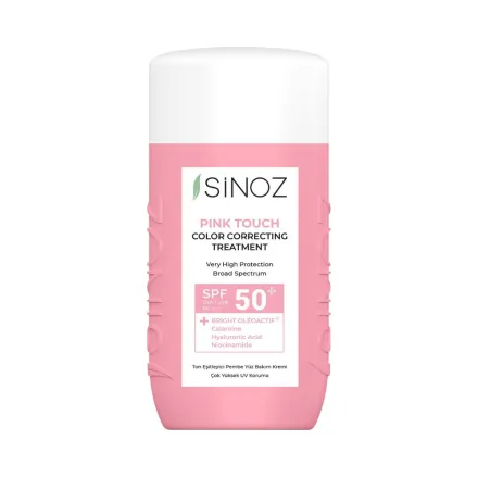 Sinoz, Pink Touch Colour Correcting Treatment - 50m | سينوز بينك تاتش علاج تصحيح لون البشرة – 50 مل