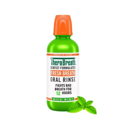TheraBreath Fresh Breath Oral Rinse - 473ml | ثيرا بريث غسول للفم - 473 مل