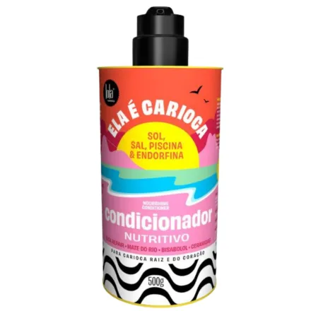 Lola from Rio Ela E Carioca Nourishing Conditioner - 500ml | لولا فروم ريو بلسم للعناية بالشعر الجاف للشعر الكيرلي - 500 مل