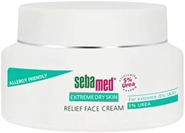Sebamed Extreme Dry Skin Relief Face Cream 5%Urea - 50ml | سيباميد كريم مرطب للبشرة الجافة جداً - 50 مل
