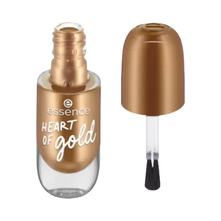 Essence Gel Nail Colour 62 Heart Of Gold - 8ml | ايسنس صبغ أظافر جل رقم 62 - 8 مل