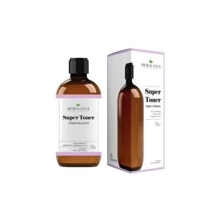 Bio Balance Super Toner Vegan Collagen for Firmness Volumization and Revitalization for All Skin Types - 250ml | بايو بالانس تونر الكولاجين المائي للبشرة - 250 مل