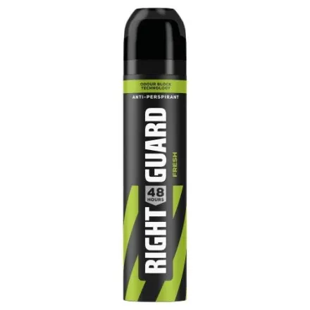 Right Guard Odour Block Technology Anti-Perspirant - 250ml | رايت كارد بخاخ مزيل تعرق للرجال - 250 مل