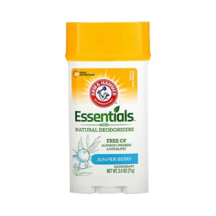 ARM & HAMMER Essentials Deodorant With Natural Deodorizers - 71g | ارم اند هامر مزيل تعرق بروائح طبيعية - 71 غ