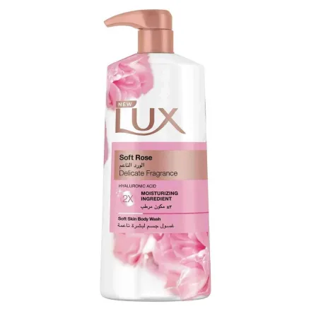 LUX Soft Rose Body Wash - 700ml | لوكس جل استحمام بالورد - 700 مل