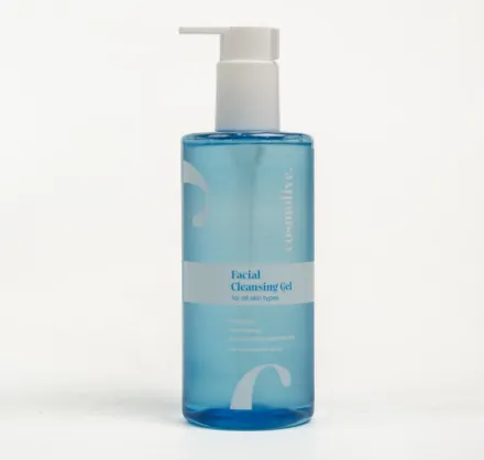 cosmolive Facial Cleansing Gel For All Skin Types - 300ml | كوزمو لايف غسول للوجه لكل انواع البشرة - 300 مل