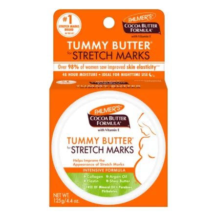 PALMER'S Tummy Butter for Stretch Marks - 125g | بالمرز زبدة البطن لعلامات التمدد - 125 غرام