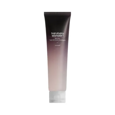Haruharu Wonder - Black Rice Triple AHA Gentle Cleansing Gel Unscented - 100ml | هاروهارو وندر غسول لطيف على البشرة بخلاصة الأرز الاسود - 100 مل