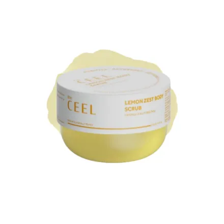 the CEEL Lemon Zest Body Scrub - 275gr | ذا سيل مقشر الجسم بالليمون - 275 غ