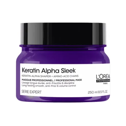 L’Oreal Professionnel Keratin Alpha Sleek Mask - 250ml | لوريال ماسك كيراتين ألفا سليك - 250مل