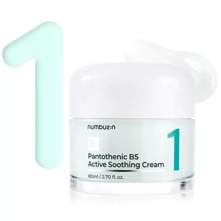 Numbuzin Pantothenic B5 Active Soothing Cream - 80ml | نمبوزين كريم مهدئ بالبانتينول - 80 مل