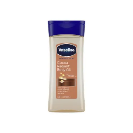 Vaseline Cocoa Radiant Body Oil - 200ml | فازلين زيت الجسم بالكاكاو - 200 مل