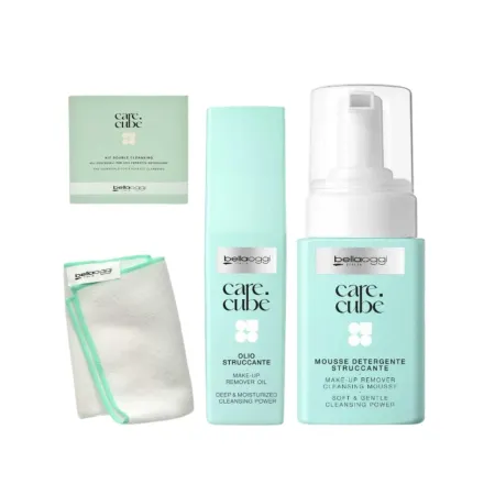 bellaoggi Double Cleansing Oil / Mousse Kit | بيلا اوجي مجموعة تنظيف مزدوج للوجه