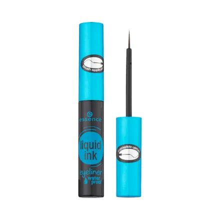 Essence Liquid Ink Eyeliner Waterproof | ايسنس أيلاينر كحل سائل مقاوم للماء
