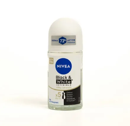 NIVEA Back &White Invisible Silky Smooth - 50ml | نيفيا مزيل عرق -50 مل