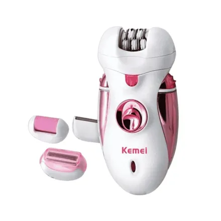 KEMEI Lady Professional Electric Epilator 4 In 1 | كيمي ماكينة إزالة الشعر 4 في 1