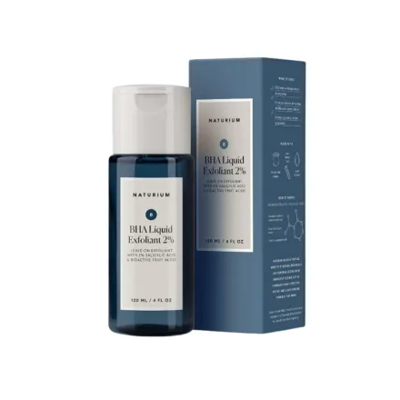NATURIUM BHA Liquid Exfoliant 2% - 120ml | ناتشوريم تونر مقشر بال bha 2% - 120 مل