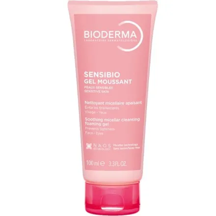 BIODERMA Sensibio Gel Moussant - 100ml | بيوديرما غسول جل للوجه للبشرة الحساسة - 100 مل