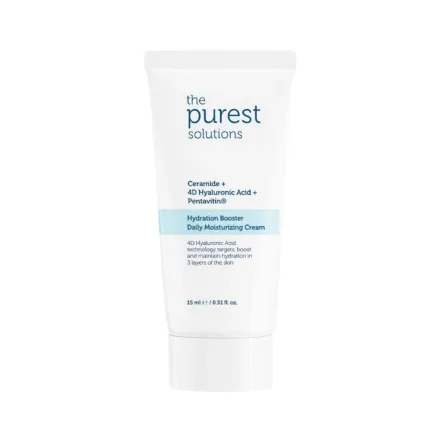 The Purest Ceramide + 4D Hyaluronic Acid + Pentavitin - 15ml| ذا بيوريست كريم الترطيب اليومي -15 مل