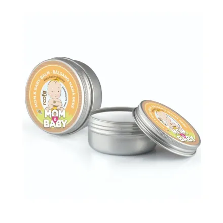 Roofa Mom & Baby Balm Balsamo Mama Bebe - 50 ml | روفا بلسم الام والطفل بزبدة الشيا-50 مل