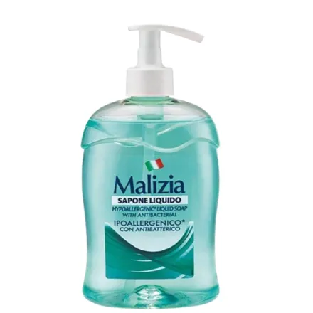 Malizia Liquid Soap Antibacterial - 500ml | ماليزيا صابون اليدين السائل المضاد للبكتيريا - 500 مل