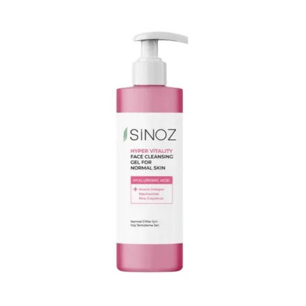 Sinoz - Hyper Vitality Face Cleansing Gel for Normal Skin - 200ml | سينوز غسول وجه للبشرة العادية - 200 مل - 200مل