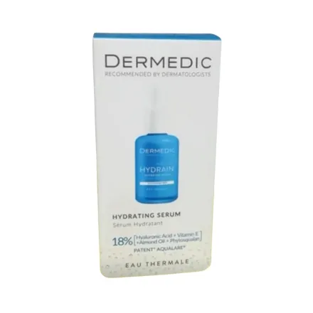 DERMEDIC Hydrating Serum For Face - 30ml | ديرمديك سيروم هيالورنيك اسيد 15% -30 مل