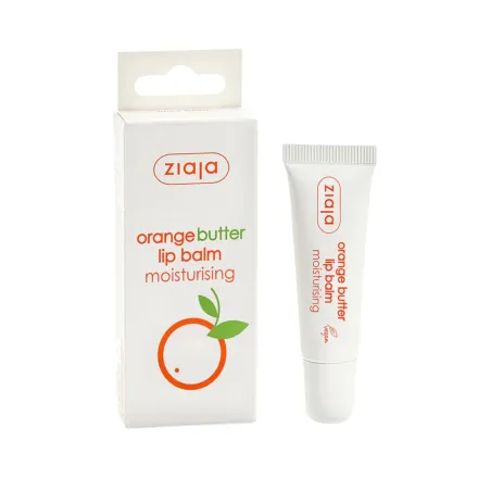 Ziaja Orange Butter Lip Balm - 10ml| جايا زبدة البرتقال مرطب للشفاه - 10 مل