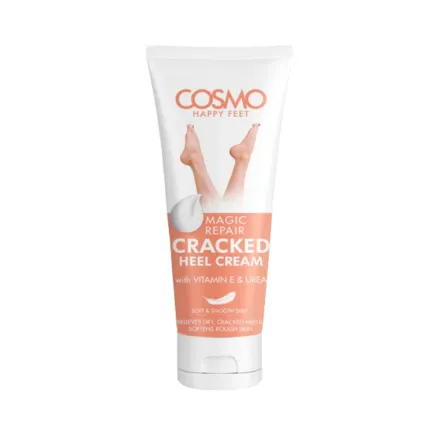 COSMO Cracked Heel Cream Vitamin C & Urea - 50ml | كوزمو كريم لتشققات الأقدام بفيتامين سي و يوريا - 50 مل