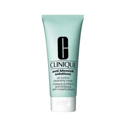 Clinique Acne Solutions Oil-control Cleansing Mask - 100ml | كلينك ماسك طيني لتنظيف الوجه وتنقية المسام مناسب للبشرة المعرضة للحبوب - 100مل
