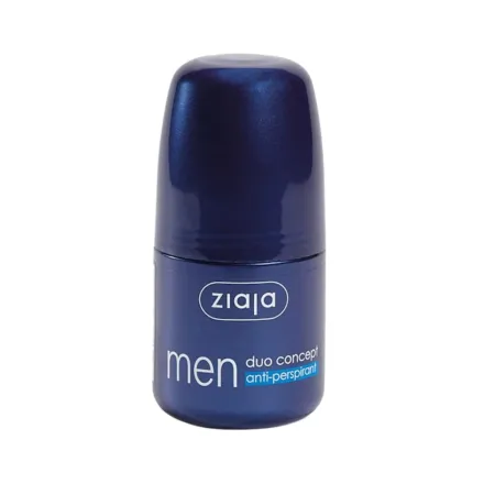 Ziaja Men Duo Concept roll-on antiperspirant - 60ml | جايا مزيل تعرق رول اون للرجال - 60 مل