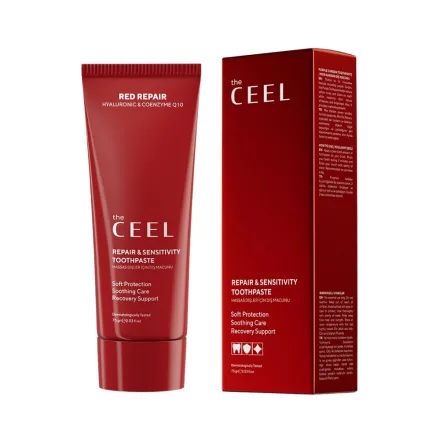 the CEEL Repair & Sensitivity Toothpaste - 75g | ذا سيل معجون للأسنان الحساسة - 75غ